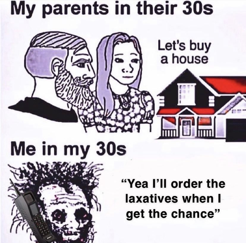 BrooketheOstomy's tweet image. I just had to share from insta to twitter because I actually snorted out loud (between my tears). 

Credit: internalmemecine