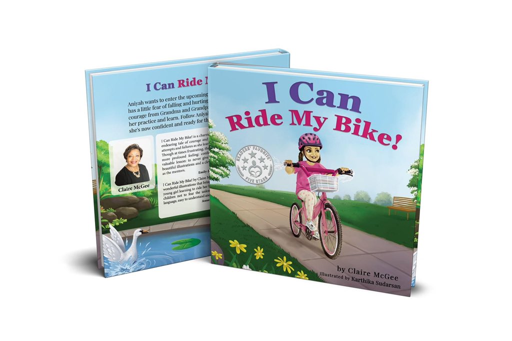 clairedmcgee's tweet photo. Great News!

I published the eBook and the Paperback of my new book, "I Can Ride My Bike!" today. Visit https://t.co/ioaZFDOEJd for your copy. The Hardcover is arriving soon.
Thanks so much for leaving a review on Amazon. https://t.co/0xNBgvIPPg