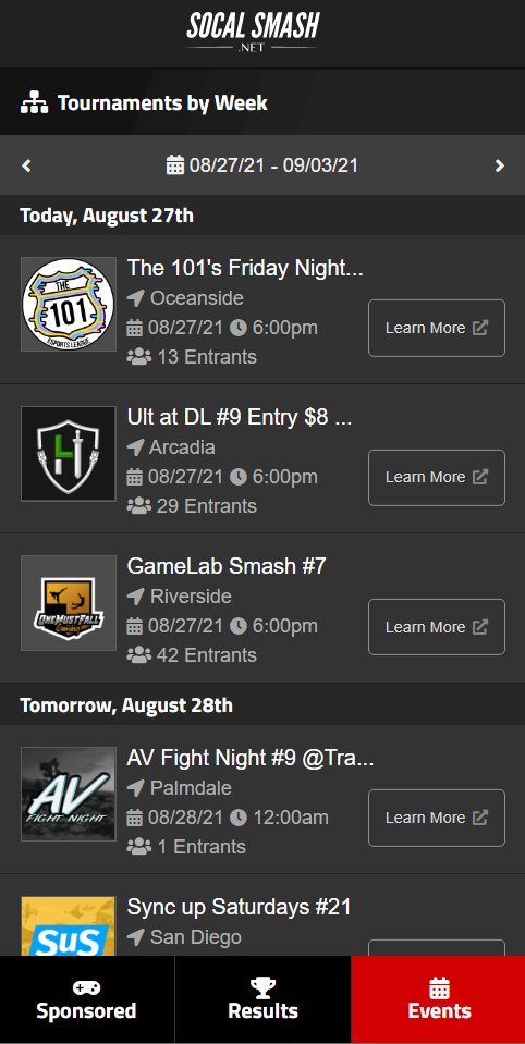 SOCALSMASH.NET tweet media