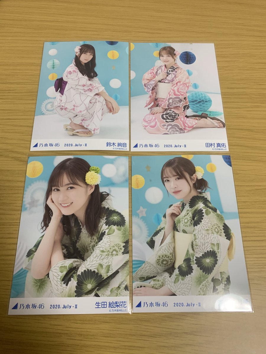 【乃木坂46　生写真　浴衣2020】

👘希望
・梅澤　ヨリ
・飛鳥、久保、新内、理々杏、山下、掛橋　座り
・緩く寄るところ

👘提供
         画像参照