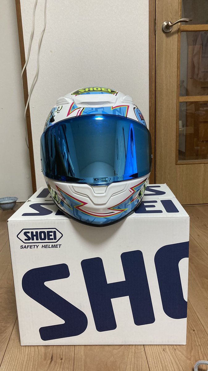 Z-8シリーズCWSHOEI CWR-F2シールド スモークミラーブルー 新品 Z-8 X ...