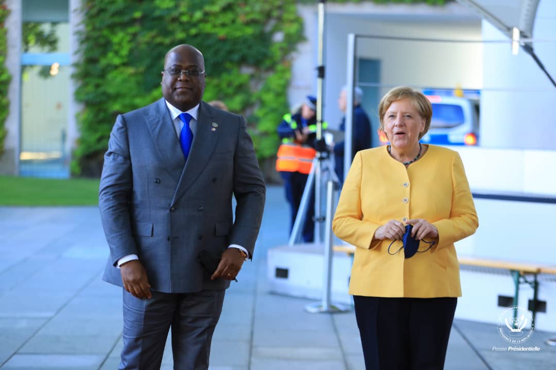 #RDC_ALLEMAGNE #CompactwithAfrica #CwA 27.08.2021/ #KINSHASA 
Le Président Tshisekedi a participé, ce vendredi à Berlin, au 4ème Sommet Compact with Africa. 
La Chancelière Angela Merkel avait convié des chefs d'État africains et des dirigeants d'institutions internationales.