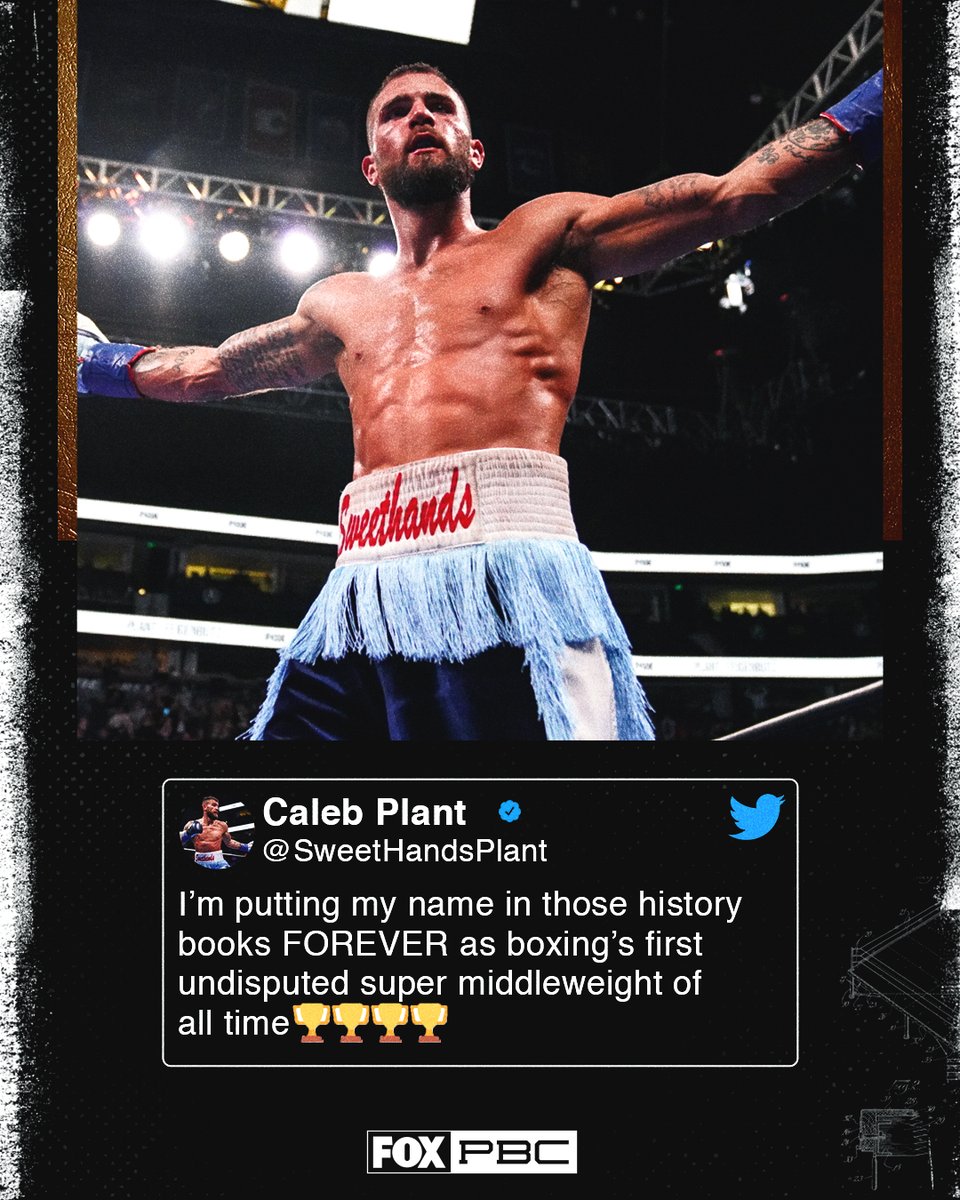 Caleb Plant is certain he's going to make history against Canelo Alvarez on Nov 6! 🏆 #CaneloPlant #boxing