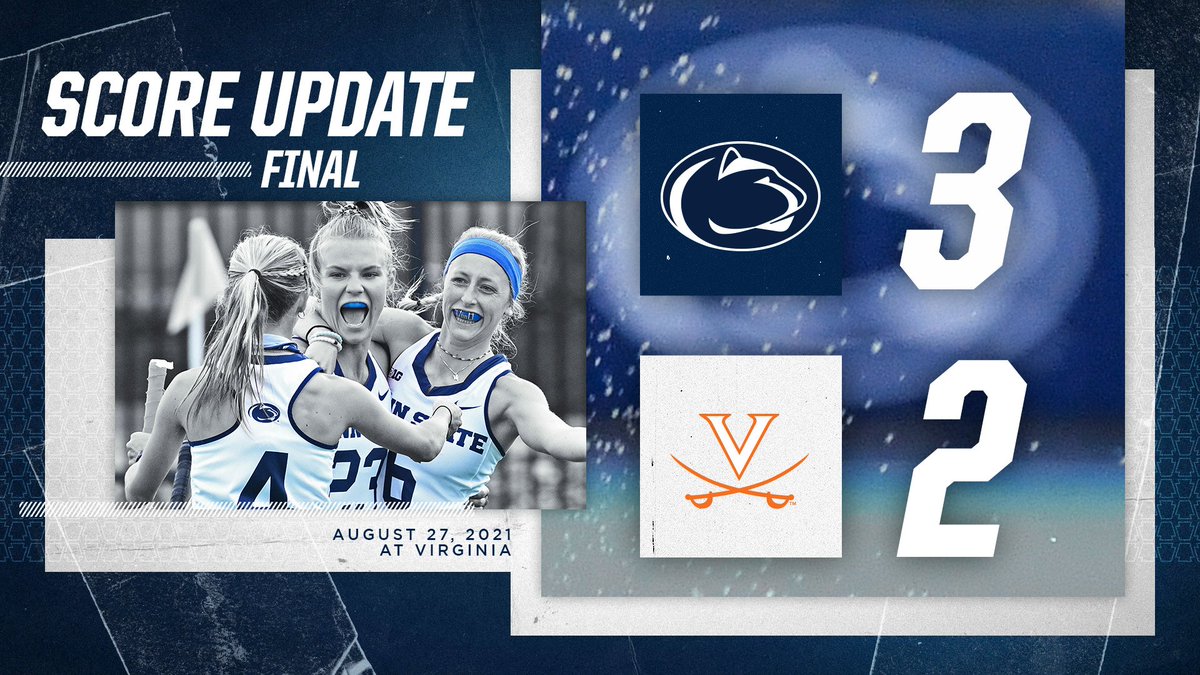 Now that's how you open a season... with a OT WIN!!🐾
Catch Penn State this Sunday back in VA. at 11 a.m EST VS William &amp; Mary.
#WeAre #GoNittanyLions