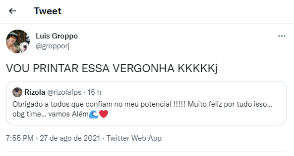 Luis Groppo tweet media