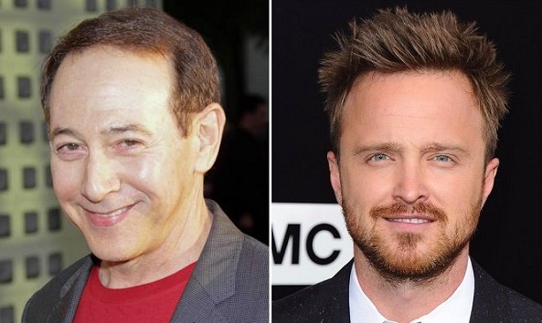    HAPPY BIRTHDAY   Paul Reubens and (the great) Aaron Paul   