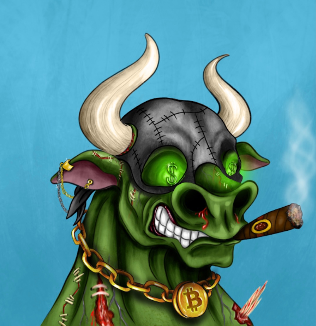 M_Rtrip's tweet photo. Pretty sick looking bull @bullseum for sure gonna be a hot seller !!! Also found it it’s rank 14 rarity 👀👀👀 https://t.co/ySraZ0Ai9G