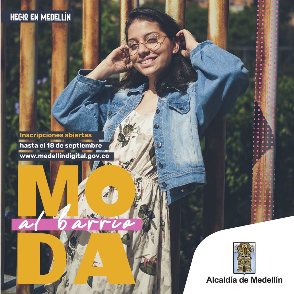 AlcaldiadeMed's tweet image. Si tienes un taller de confección, una marca propia u otro emprendimiento relacionado con la moda, inscríbete a #ModaAlBarrio y accede a beneficios para potenciar tu negocio. 
 
👉🏾 medellin.gov.co/irj/portal/med…