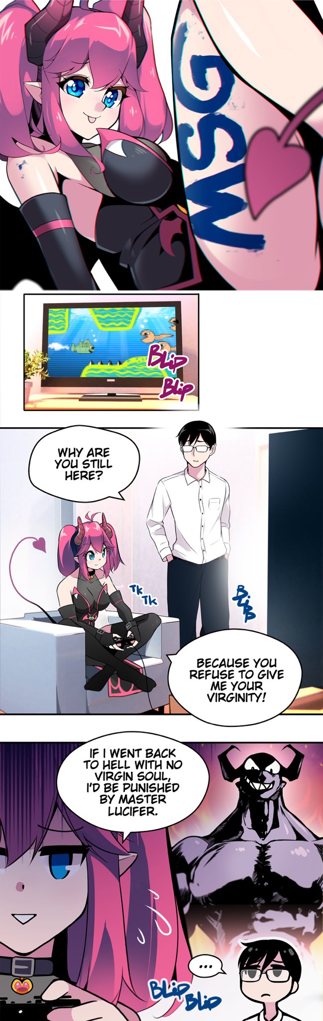 Satans Daughter Is A Succubus Merryweather Media on Twitter: "My Succubus Girlfriend: Meeting the
