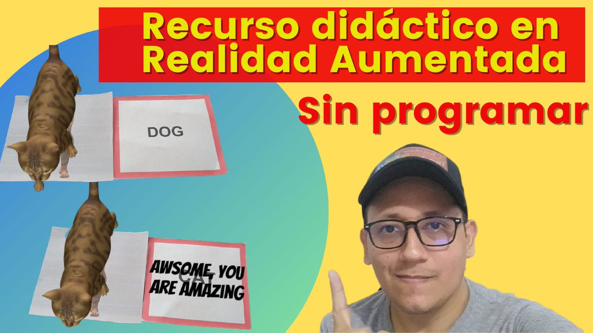 Migmax2's tweet image. Hola, te comparto mi nuevo video para que puedas diseñar tus propios recursos didácticos tipo #juego en #realidadaumentada Sin tener que programar #sinprogramar con @AugmentClass @Paint3Dedu  
youtube.com/watch?v=8jIMMw…  #digitalpitchchallenge #Tendencia20 @Ministerio_TIC