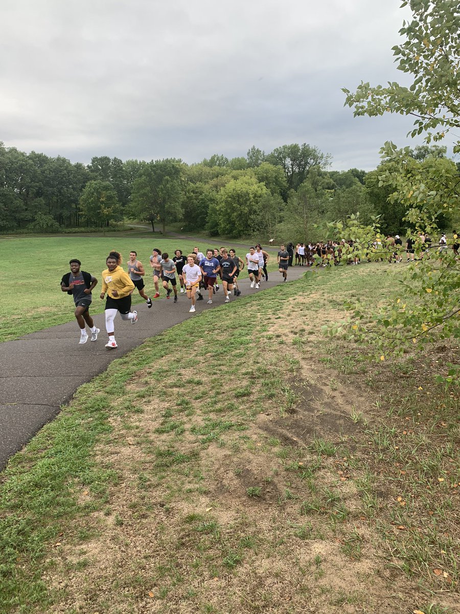 IRON_Football's tweet photo. Nothin like closing out camp with the #WatermelonRun! #IrondaleFootball #Traditions https://t.co/RCTlaXVB8m
