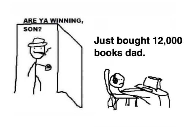 danimfrNFT's tweet photo. NFT world rn @garyvee 📚📚📚 https://t.co/Y7fsQQAEQZ