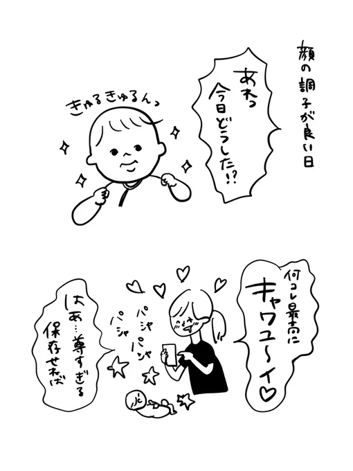 その日のコンディション

#むぴーの絵日記 