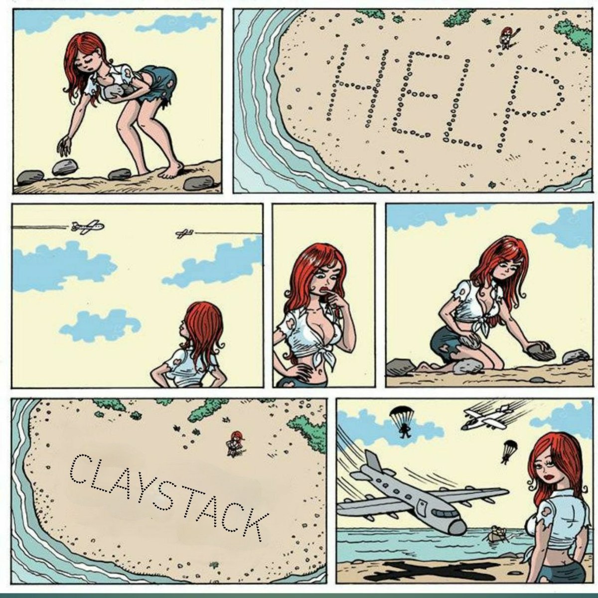 travissc8t's tweet photo. @ClayStack_HQ
#ClayStackMemeContest https://t.co/CwCYxNUib7