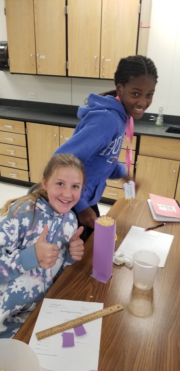RambelleTeacher's tweet photo. @BrenhamMiddle 6th grade STEAM engineers were asked to make the biggest box they could using only one piece of construction paper. We calculated the volumes and plotted them on bar graphs. Winners of the biggest box to be announced next Friday! #cubproud #steamclass https://t.co/W7SBWQPnyO
