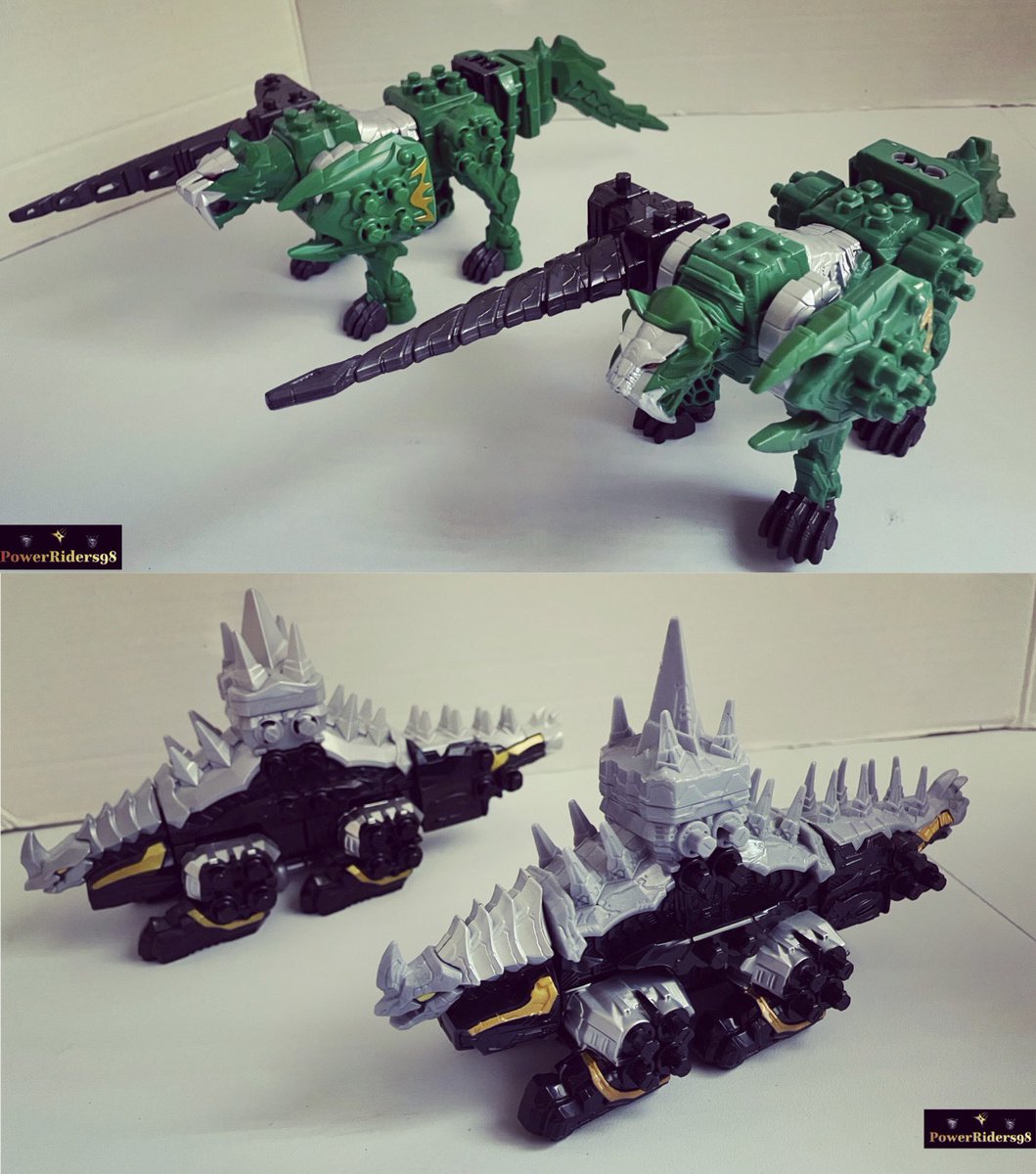 Powerriders98's tweet photo. Ryusoulger Mechas X Dino Fury Zords
#powerrangers #dinofury #Ryusoulger #tyramigo #ankylose #triken #tigerlance #milneedle #trexchampionzord #tricerabladezord #ankylohammerzord #tigerclawzord #stegospikezord https://t.co/CKvFPq1S2i