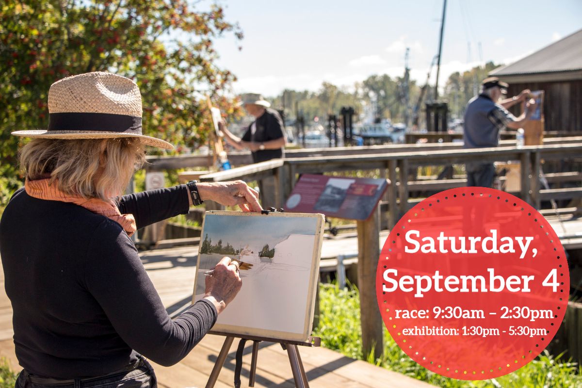 GrandPrixofArt's tweet photo. The Grand Prix of Art returns to Steveston! - https://t.co/NobEJl67HG
The Steveston Grand Prix of Art returns on Saturday, September 4th!  Watch painters compete at randomly assigned locations in a three-hour race against the clock to complete their masterpiece. . . https://t.co/7SbaQRlnQ4