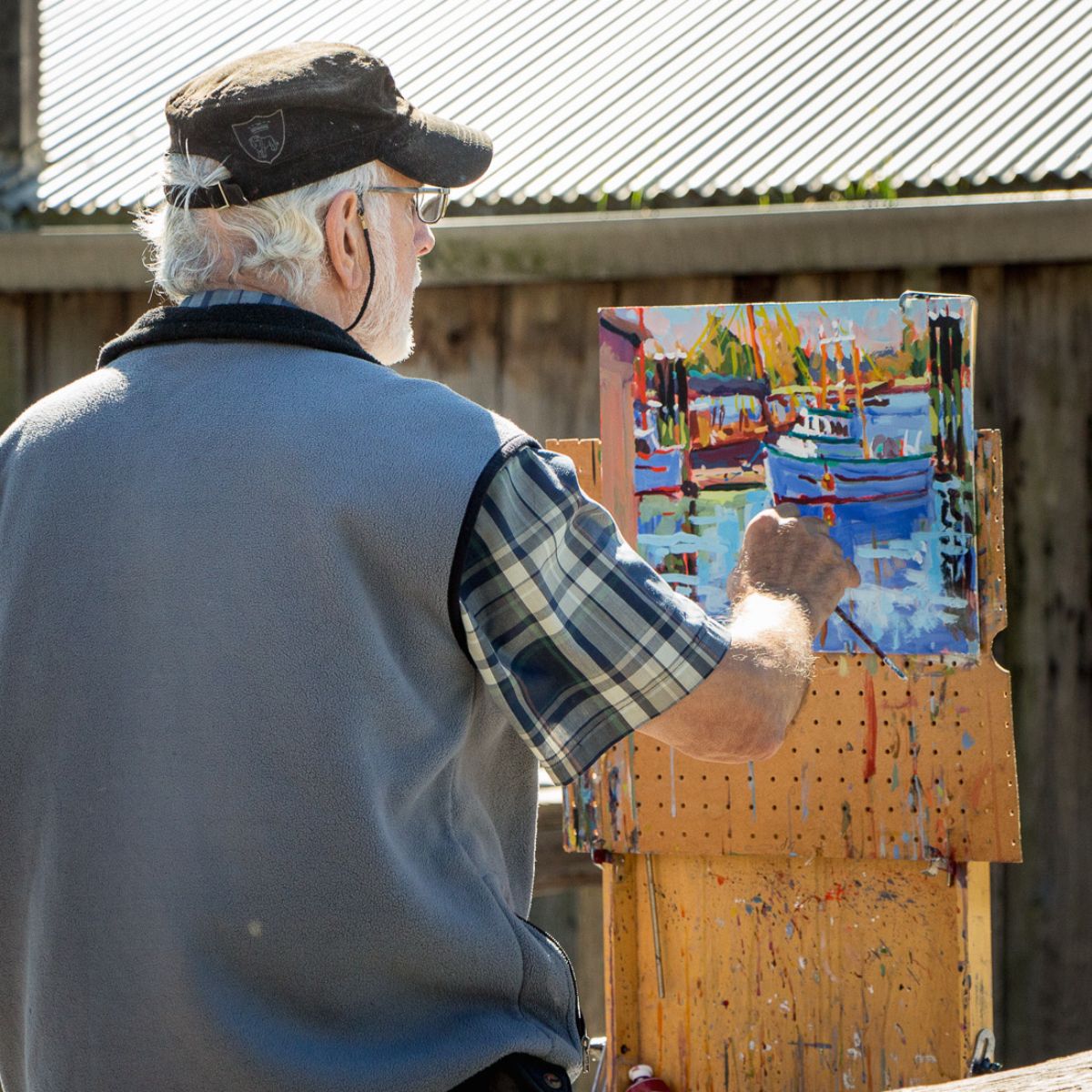 GrandPrixofArt's tweet photo. The Grand Prix of Art returns to Steveston! - https://t.co/NobEJl67HG
The Steveston Grand Prix of Art returns on Saturday, September 4th!  Watch painters compete at randomly assigned locations in a three-hour race against the clock to complete their masterpiece. . . https://t.co/7SbaQRlnQ4