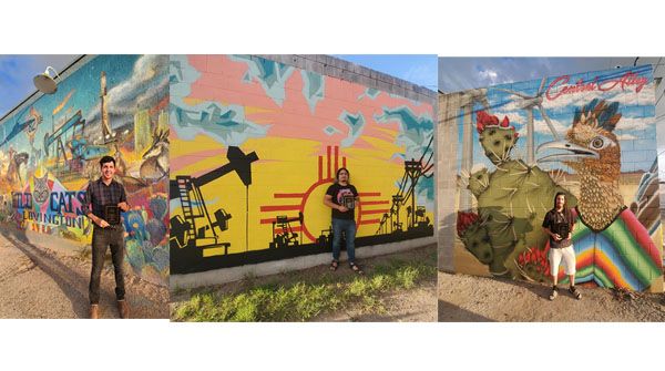 Downtown Lovington has some beautiful new murals.  Check out the winners in the Central Alley Mural Contest on their Facebook page.                                                           buff.ly/3Dp6Qag