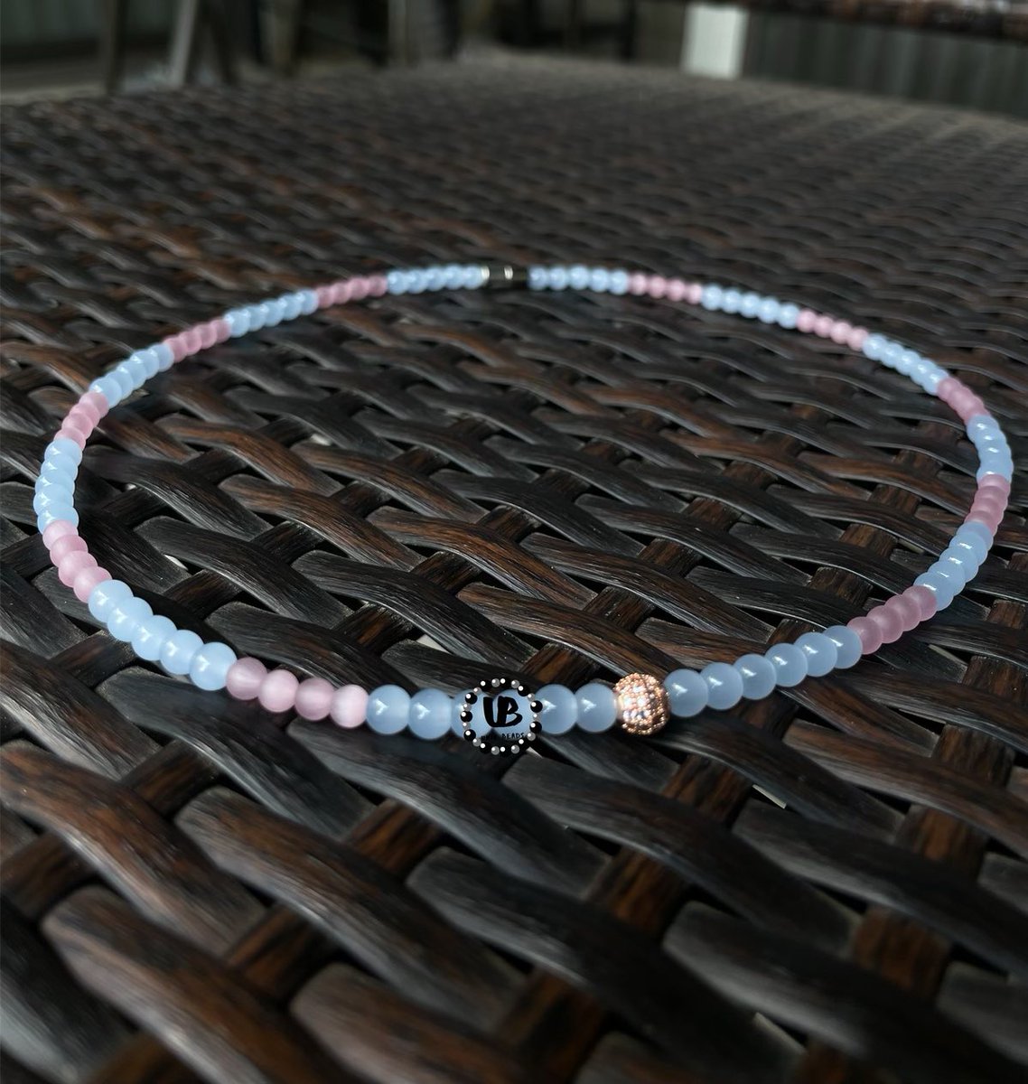 UnikBeads's tweet photo. Back in 2017 I created one of my first anklets with these beads, now I have them on a necklace/choker✨#UnikBeads✨ https://t.co/1KRwM2B2ZC
