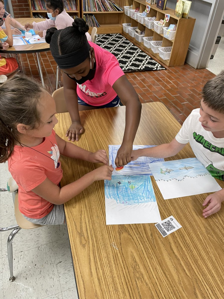 HannahClampitt's tweet photo. Putting our teamwork and problem solving skills to the test today! #savefred @claremont_elem https://t.co/LaNHI2i8zF