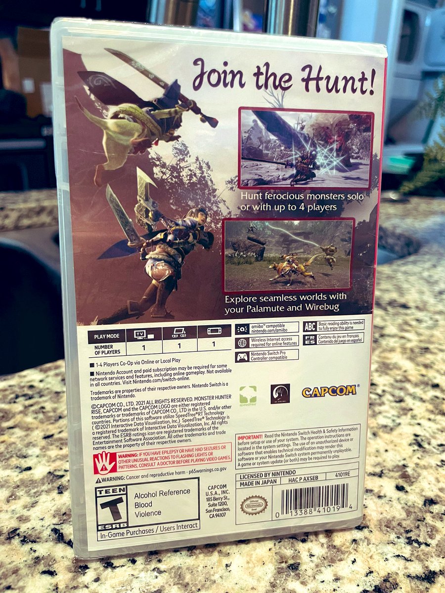 I was cleaning my house and found this unopened copy of Monster Hunter Rise laying around for the Switch. I had totally forgot about it… I figured I’d give it away since I already have a copy. All you have to do is retweet this to enter. Giveaway ends Friday, Sept 10. 😁⚔️🦖