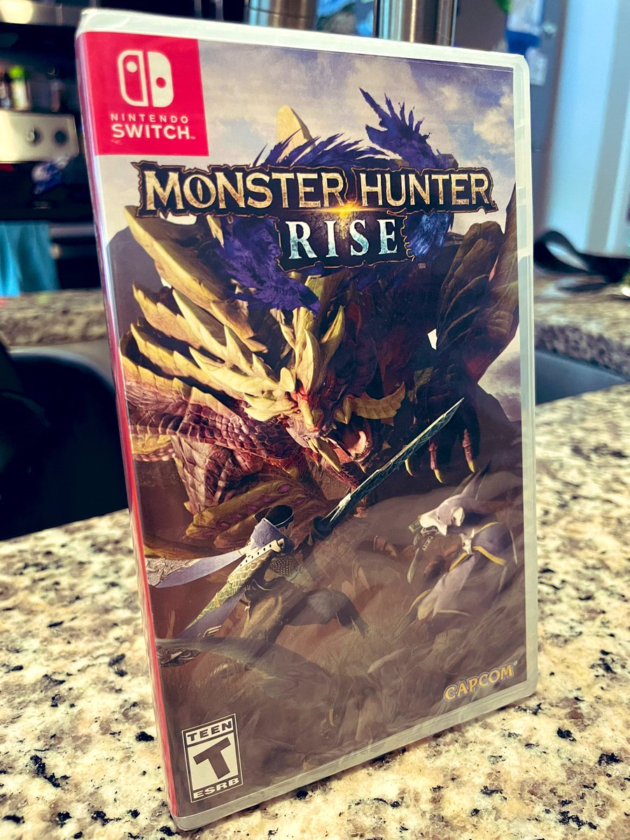 GalaktixGG's tweet photo. I was cleaning my house and found this unopened copy of Monster Hunter Rise laying around for the Switch. I had totally forgot about it… I figured I’d give it away since I already have a copy. All you have to do is retweet this to enter. Giveaway ends Friday, Sept 10. 😁⚔️🦖 https://t.co/bBXbW0y4YC