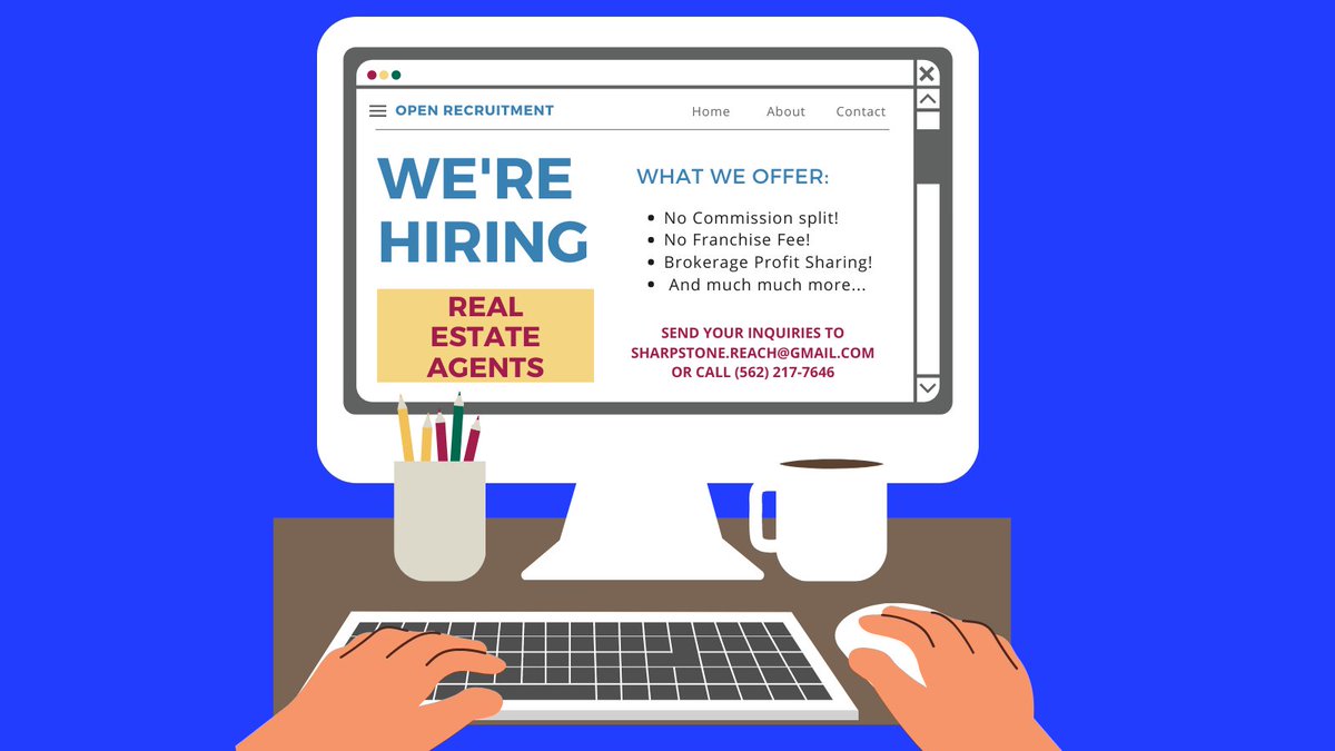 GilRod5's tweet image. Hello everyone!!
We are delighted to let everyone know that we are growing our company and inviting agents to join the team!

We are a family-owned business and want to welcome you not only as an agent but a member of our team.

Let us know how we can best serve you!