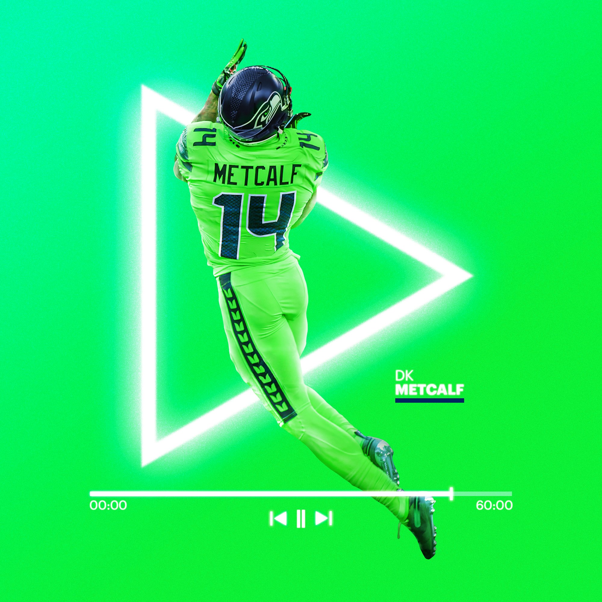 Dk metcalf color rush 2025