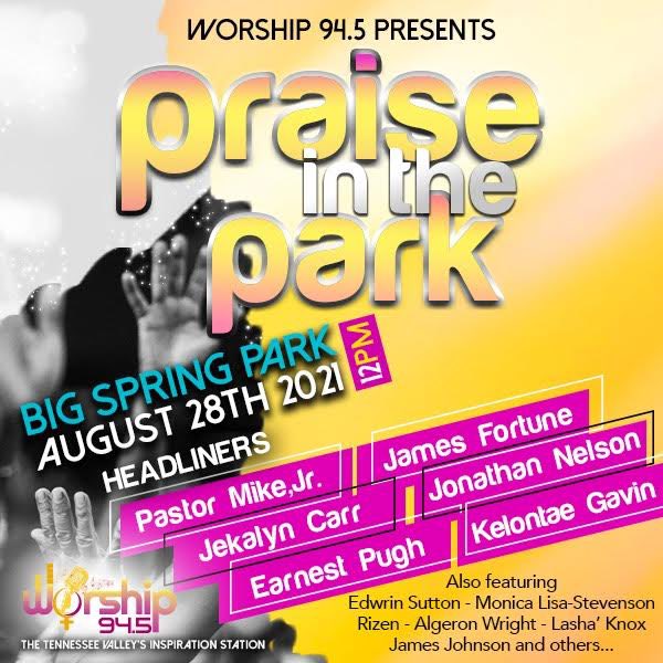 JoskiLove's tweet photo. #HSV tomorrow #sataug28th  #pullup #praiseinthepark @1031WEUP &amp; sister station #worship945 calling all saints!! #aamu #free #free #bigspringpark #dwntnhsv #gospel #praise #alabama #downsouth https://t.co/yWRWEM7IbJ