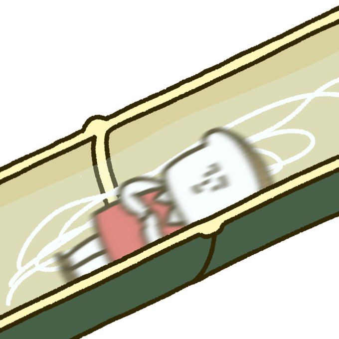 流しそうめんのtwitterイラスト検索結果