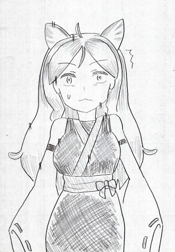 迫ってくるりつと何かに気づくりつ
#ケムリクサ #ケムリクサファンアート 