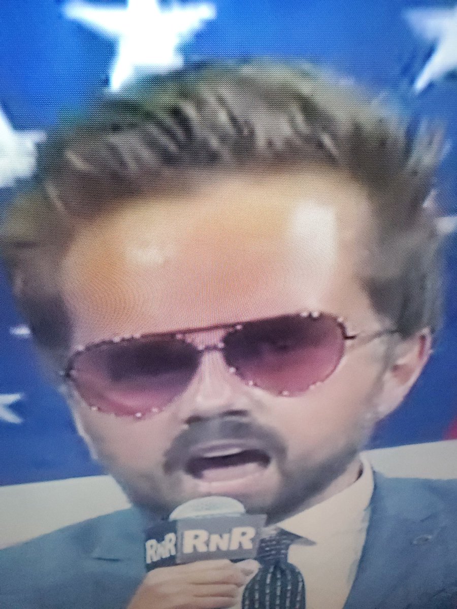 The only way to start RnR. <a href="/BarstoolBigCat/">Big Cat</a> belting the National Anthem