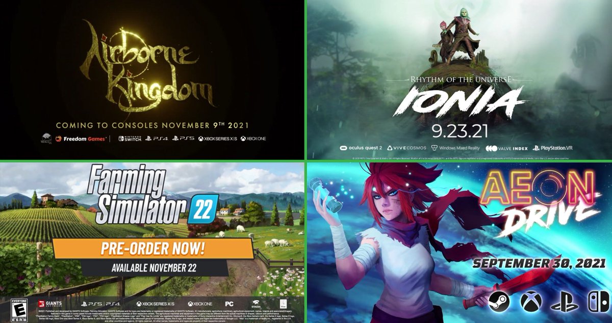 After_Bits's tweet photo. En el livestream de #gamescom2021 mostraron muchos gameplay's y entrevistas explicando las diversas funciones en cada uno de sus juegos y eso solo logró animarnos a jugarlos todos.
#AfterBits https://t.co/upyvnLza2x