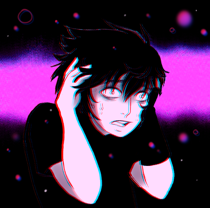 Day 5 of <a href="/HurtNoctWeek/">HurtNoctWeek- See you in 2023!</a> 
Theme: "Stasis"

What if the stasis status is more worse than we though?👀💦 I'm sorry Noct, I just wanted to use the 3D effect reeeeally bad.  #HurtNoctWeek2021