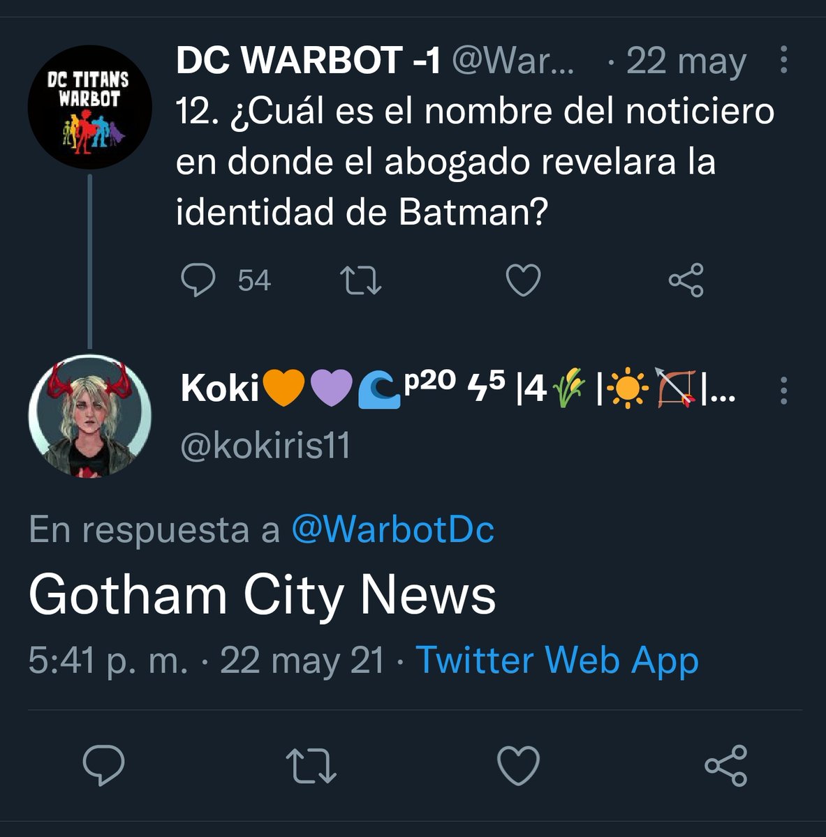 ththrd03's tweet photo. ¿En qué consiste?

Cada semana, en ciertos días y a cierta hora, el staff hará preguntas sobre la serie. Las primeras respuestas correctas obtendrán puntos. También se harán dinámicas para ganar puntos extra. El equipo con más puntos gana.

Ejemplos: https://t.co/arfggbKR6n