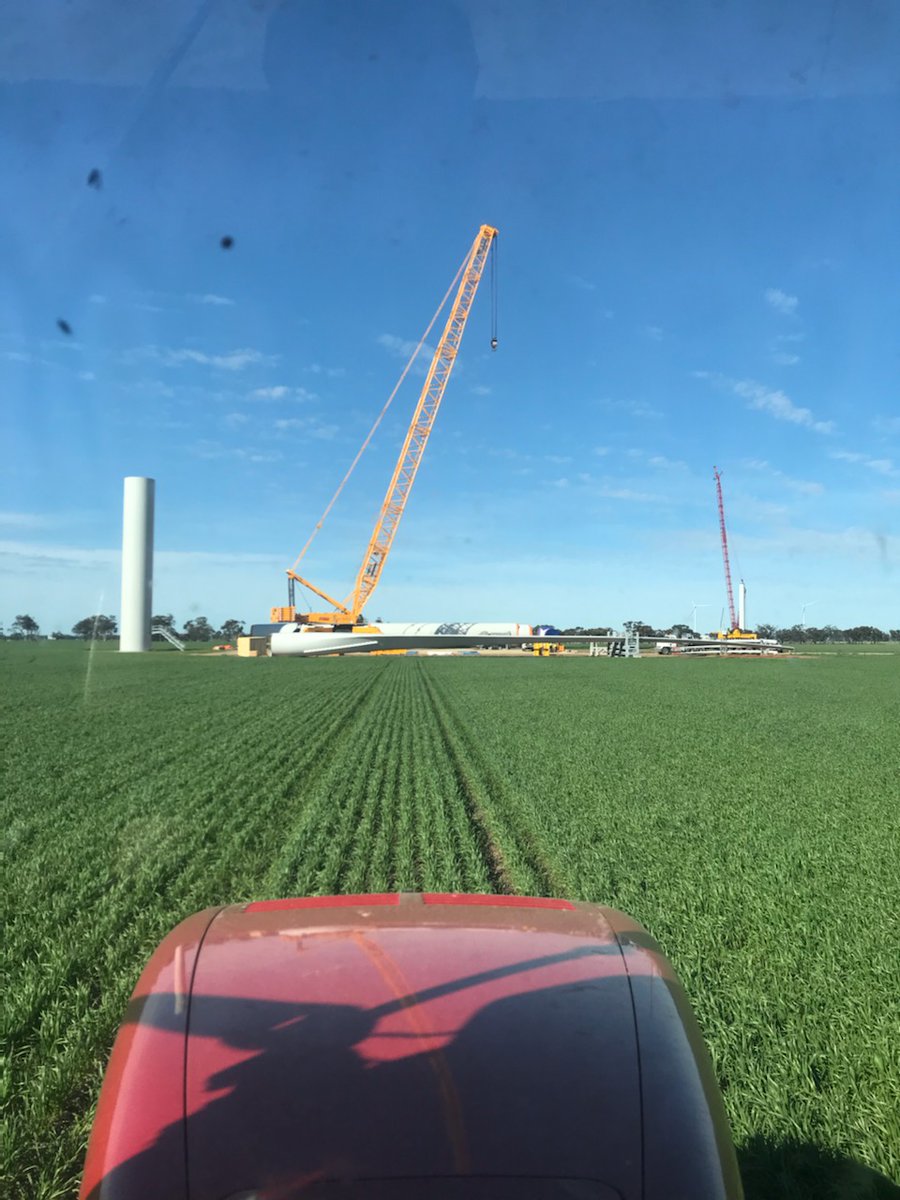 How's this for an office view?
Agriculture &amp; renewables working together.
#renewables <a href="/YellowGrain/">Yellow Grain</a> <a href="/VFFGrains/">VFFGrains</a> <a href="/RESGroup/">RES</a>