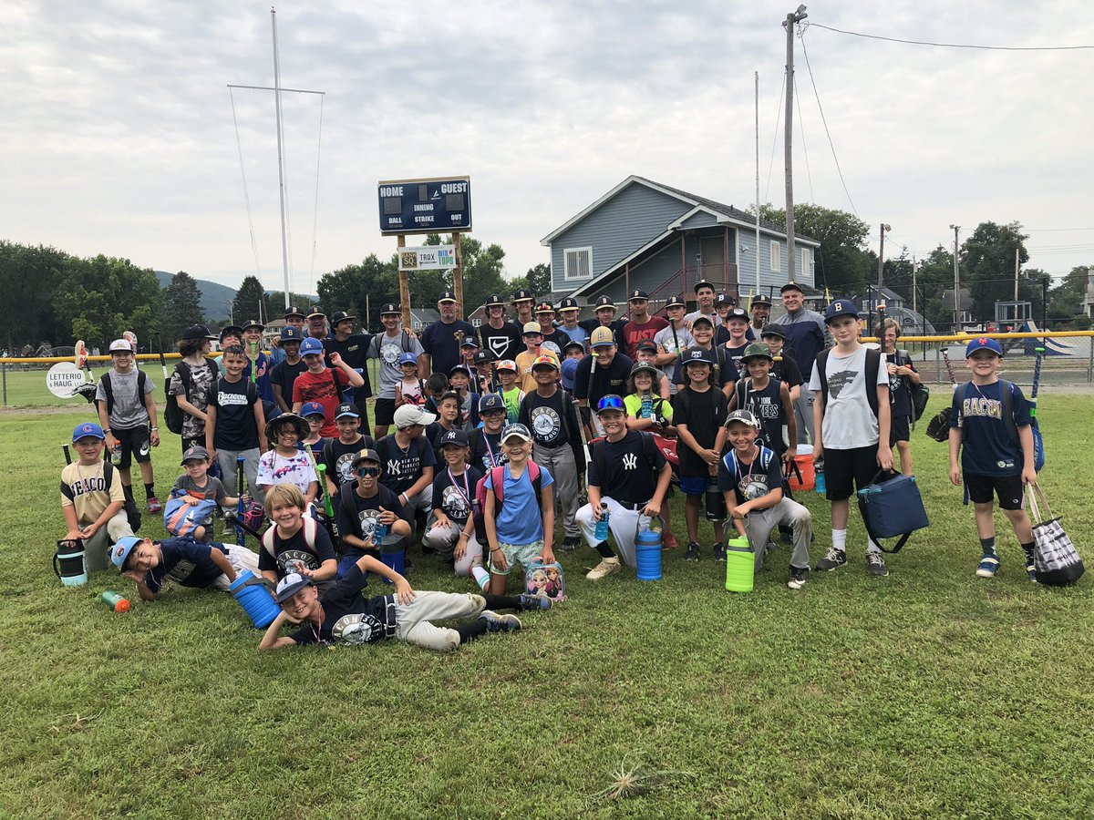 BeaconBaseball's tweet photo. Big thanks to all the future Bulldogs and our current Bulldog counselors for braving the heat this week to make our 21st annual Summer Camp a success. Congrats to Minor Wiffle champion Giants and the Major Wiffle champion A’s. https://t.co/8P9InZRCnU