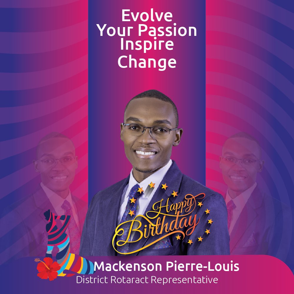 RotaractD7020's tweet image. Happy Birthday to our District Rotaract Representative @Mackypl1 !🎉🎉🎉🎉🎉🎉🎉🎉🎉🎉🎉🎉🎉 

Thank you for your brilliant input in the District 7020! Keep impacting your community and changing the world🥳
.
.
.
.
.
.
#RotaBirthday #EvolveYourPassionInspireChange