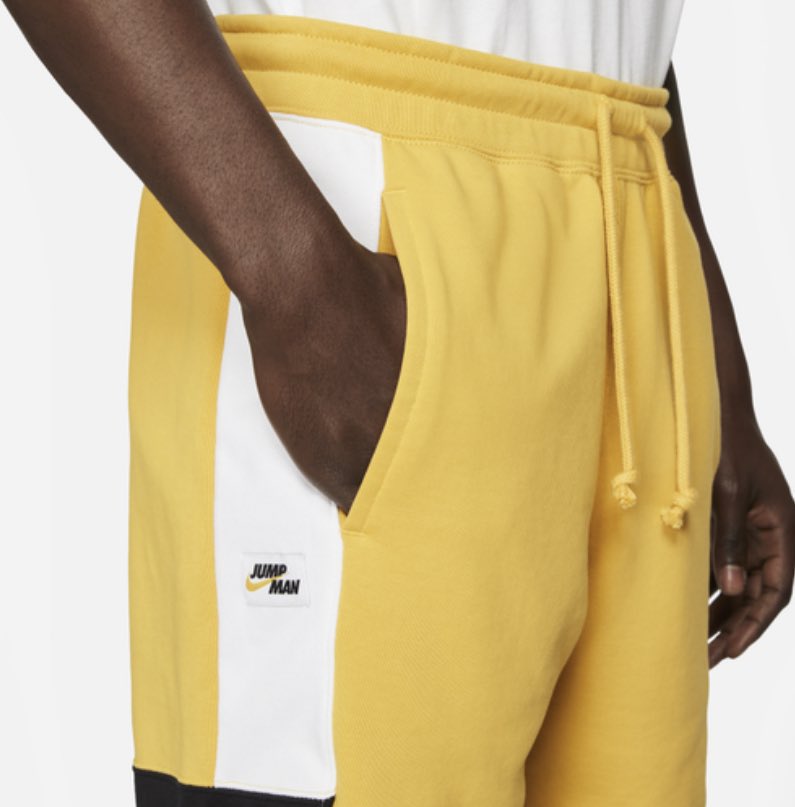 Jordan Jumpman Fleece Shorts 'Yellow 