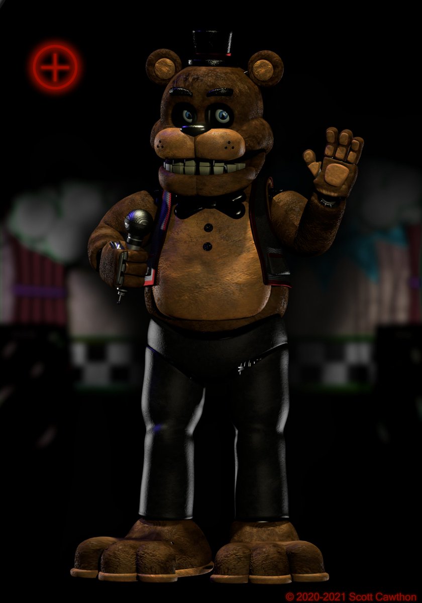 plus_fnafpack's tweet photo. Freddy Fazbear. 

-Model by: @eitan1131
-Textures by: @alfredman201
-Materials and Lighting by: @official_pedel
-Endo by: @bennet_1987
 
Made in: Blender 2.79

#FNAF #FNAFPLUS #fnafart #fnafpluspack #Blender3d #blender #BlenderFNAF https://t.co/LZWmXzCsf8