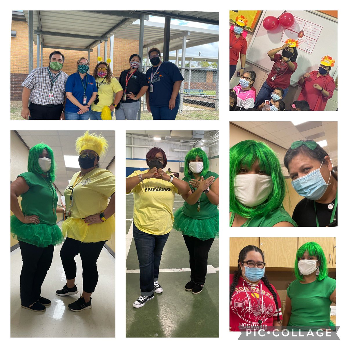 @OrangeGroveAISD staff members from all four houses had students excited about house reveals 🐘🦚🦁🦅@jmoton6 @ncajina92 @BilingualRachel @mrsgenargueta @LeticiaTeach #houseofrespect #houseoftrust #houseofcourage #houseoffriendship