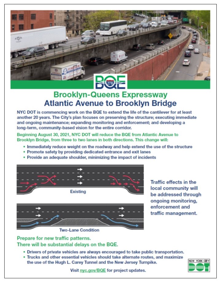 NYPD Midtown South on Twitter "🚨🚨FYI🚨🚨 If you travel using the BrooklynQueens Expressway, be