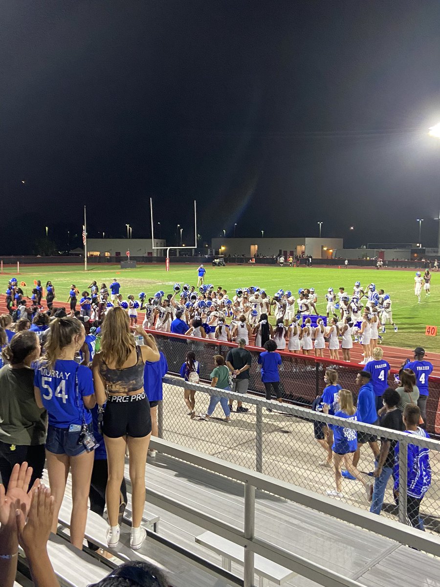 Apopka’s 47-0 romp over Colonial! Game 1 in the books! #hokahey