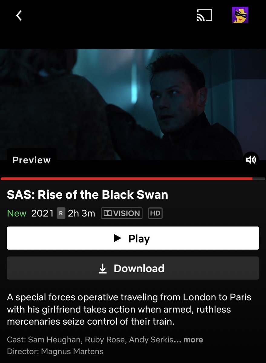 Oh hey <a href="/netflix/">Netflix</a> Who dis???!! <a href="/SASRedNoticeMov/">SAS: Red Notice Movie</a> <a href="/SamHeughan/">Sam Heughan</a> <a href="/Tomhopperhops/">Tom Hopper</a> #FridayVibes #movienight #popcornandnetflix All I’m missing is a 🥃 <a href="/SassenachSpirit/">Sassenach Spirits</a>