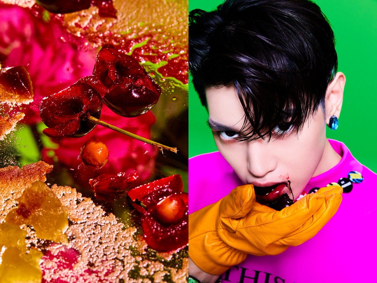 ujohnnysuh's tweet photo. #tieyong And woo hoo! The first poster concept sticky dropped out here. Do you just saw a cherry and something sticky in my hand? Guess what is it! 👀

Another post, another reaction, send me your rate for this individual photo concept! Wait for a lil bit for more! https://t.co/ojS4ppQYZq