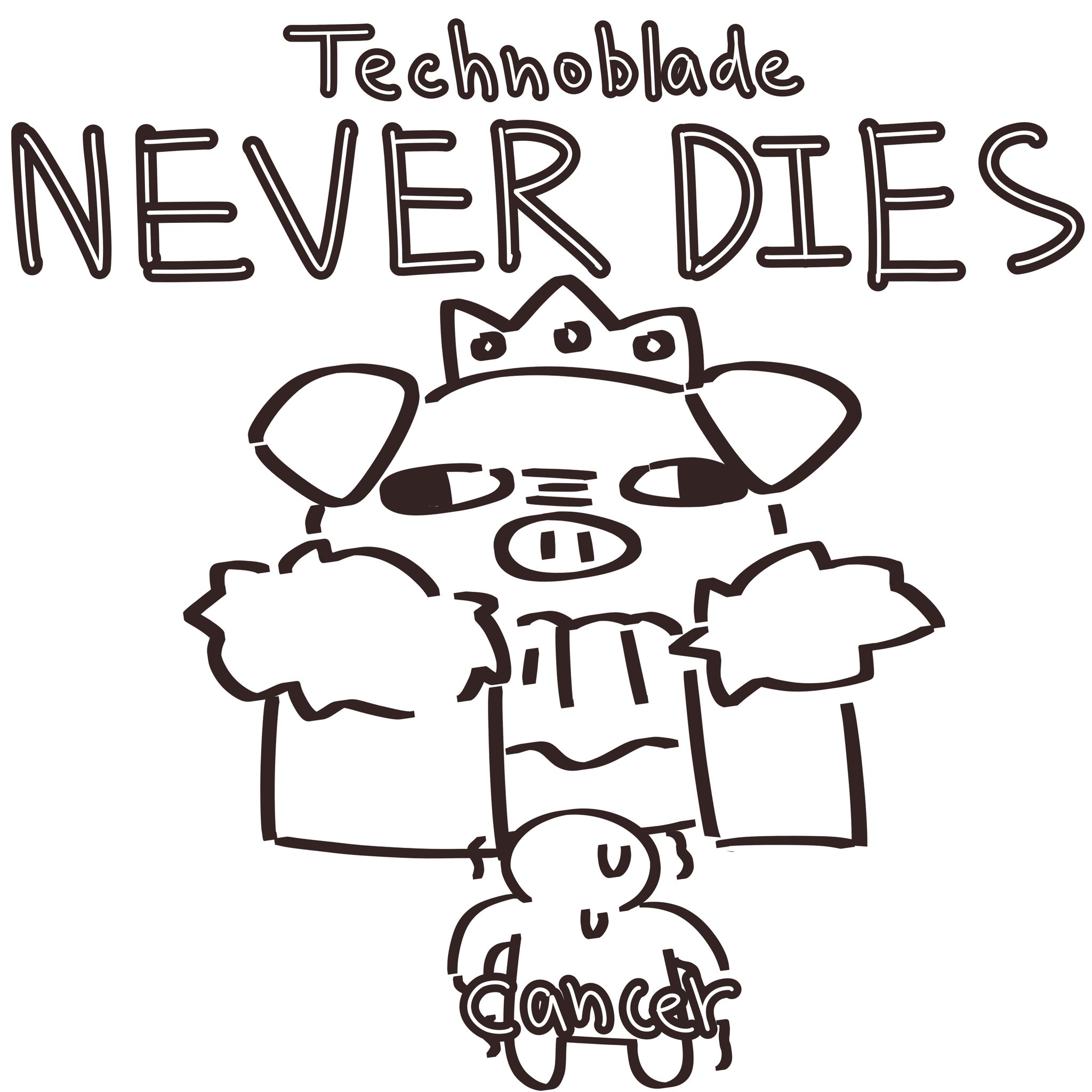 minecraft sideblog — dxvuvi: FUCK CANCER!!! TECHNOBLADE NEVER DIES