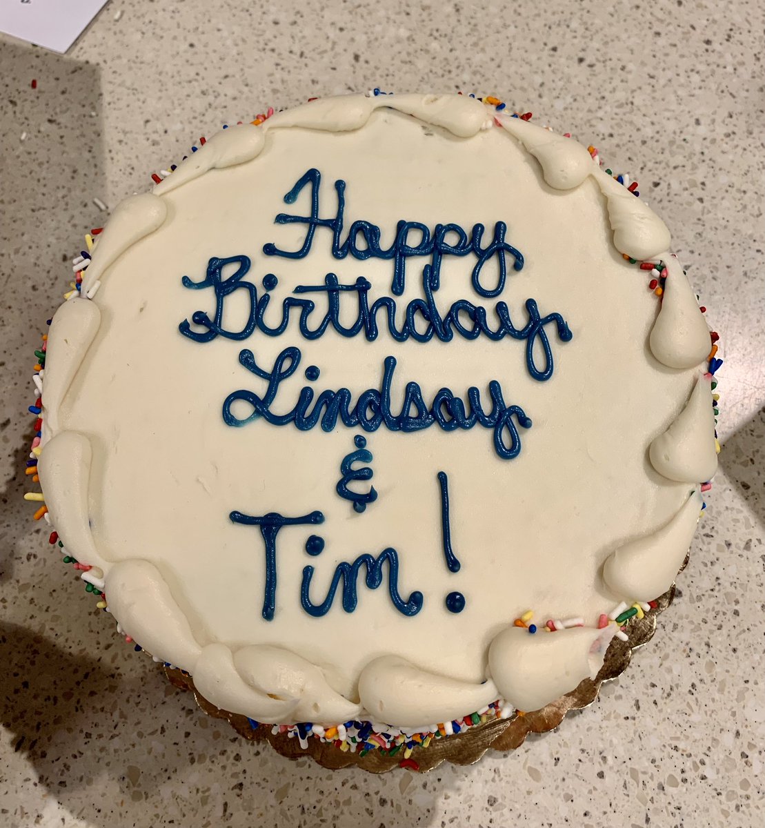 AbbyLyn's tweet photo. Ordered a cake from our local bakery for my friends’ engagement cele… they didn’t get the memo ���🤦🏽‍♀️ #cakefails #happybirthday #lol #yaylindsayandtim #engagement #lmao https://t.co/rzXpEBLazy