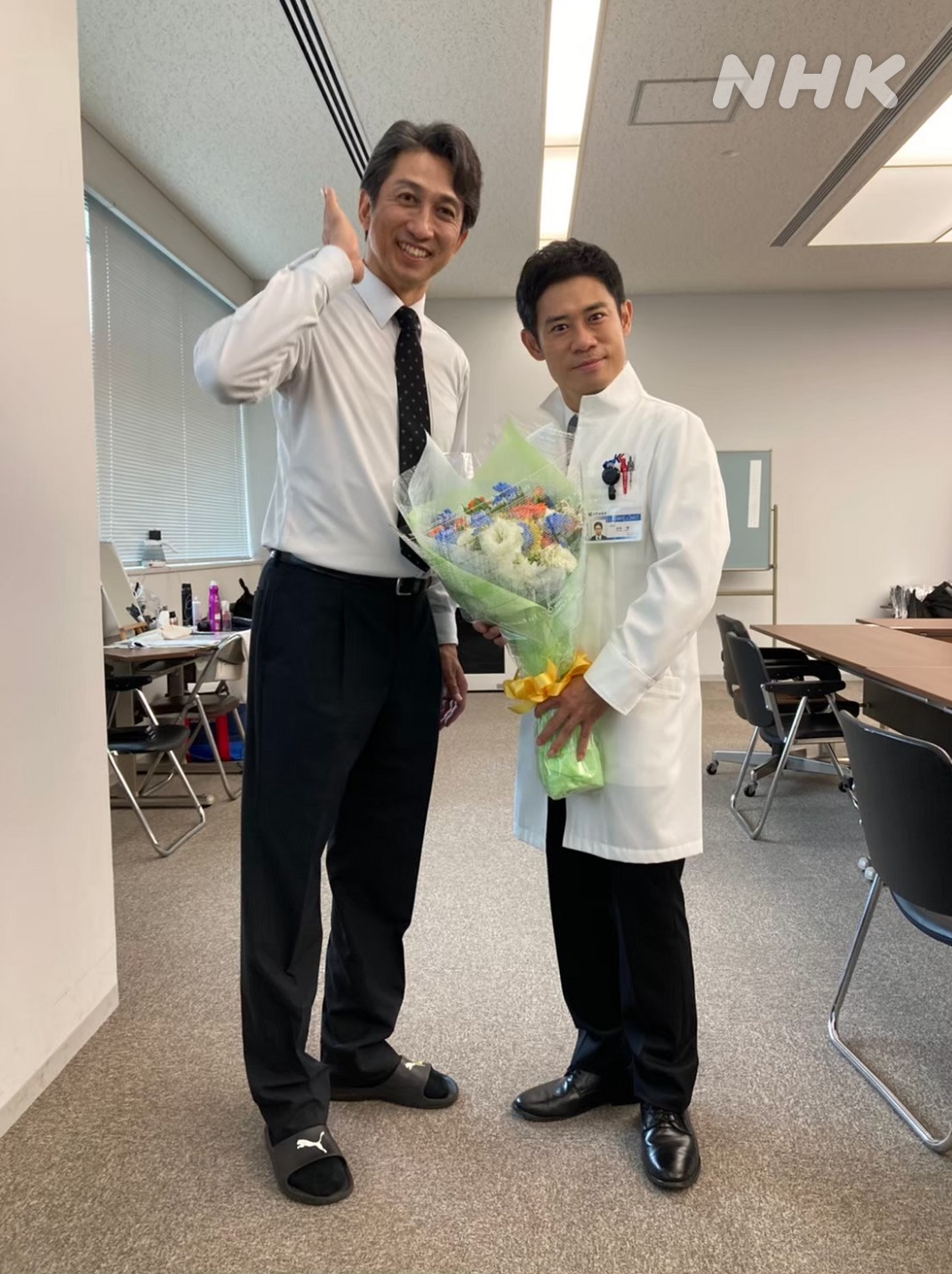 ｎｈｋドラマ 白い濁流 撮影中の6月に 伊藤淳史 さんに第三子が誕生 裏のありそうな秋葉役を演じる 神尾佑 さんとはパパ友とか 一樹と秋葉の関係も回を追うごとに変化します 第2回は明日29 日 夜10時 佐々木希 桐山漣 藤野涼子