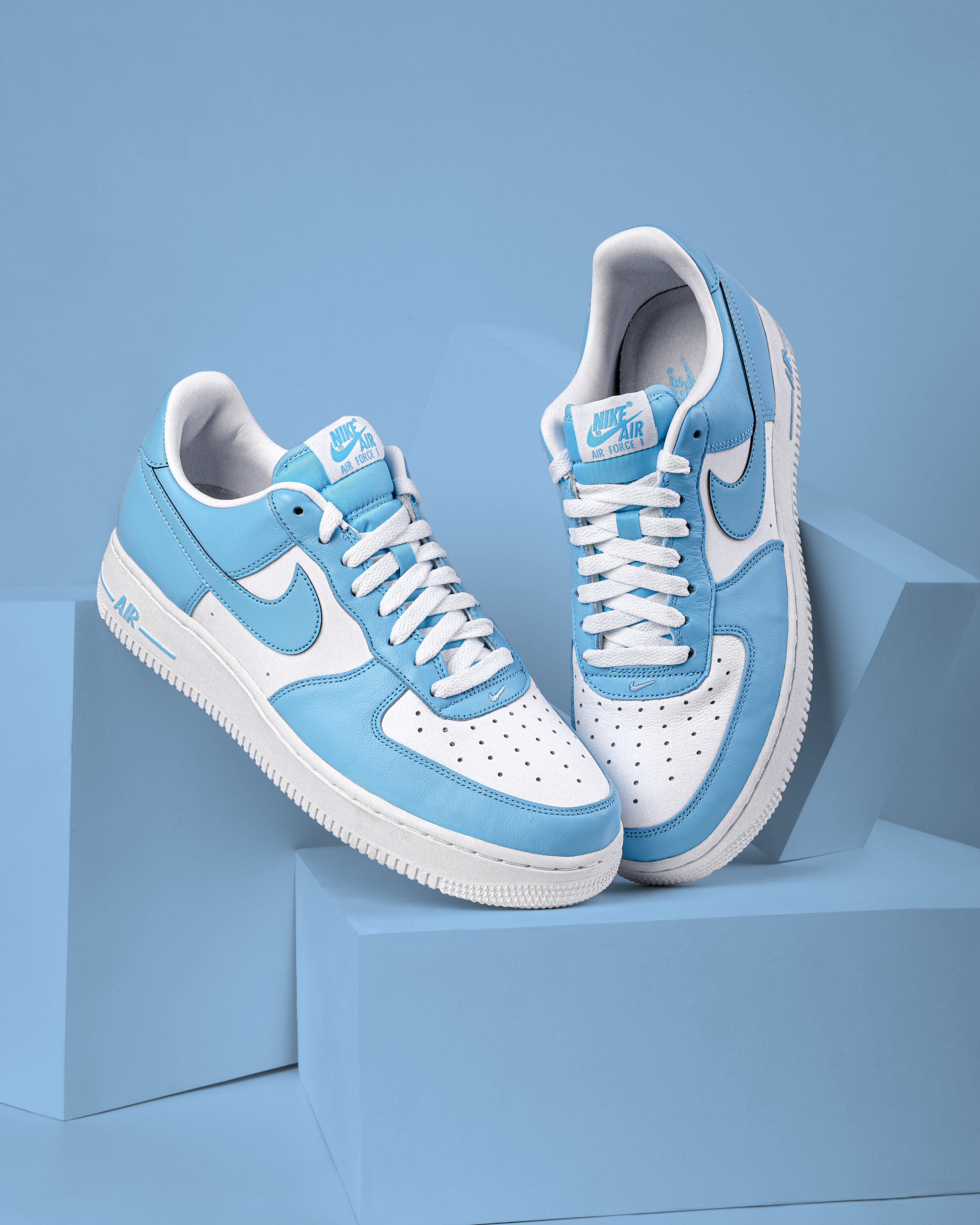 Nike Air Force 1 Blue Gale On-Foot